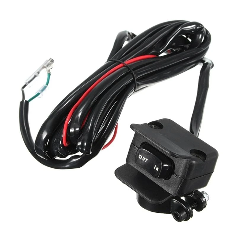 

Атфуд/UTV Winch Mini Rocker Switch руль Mount Mount Warn Замена компактного размера