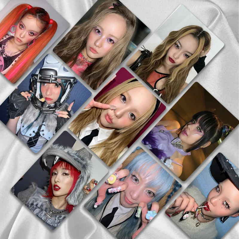 50pcs/set Laser Card XG Girl Group Album LOMO Card JURIN CHISA HINATA HARVEY JURIA Fan Collection Gift Photo Card Postcard KPOP