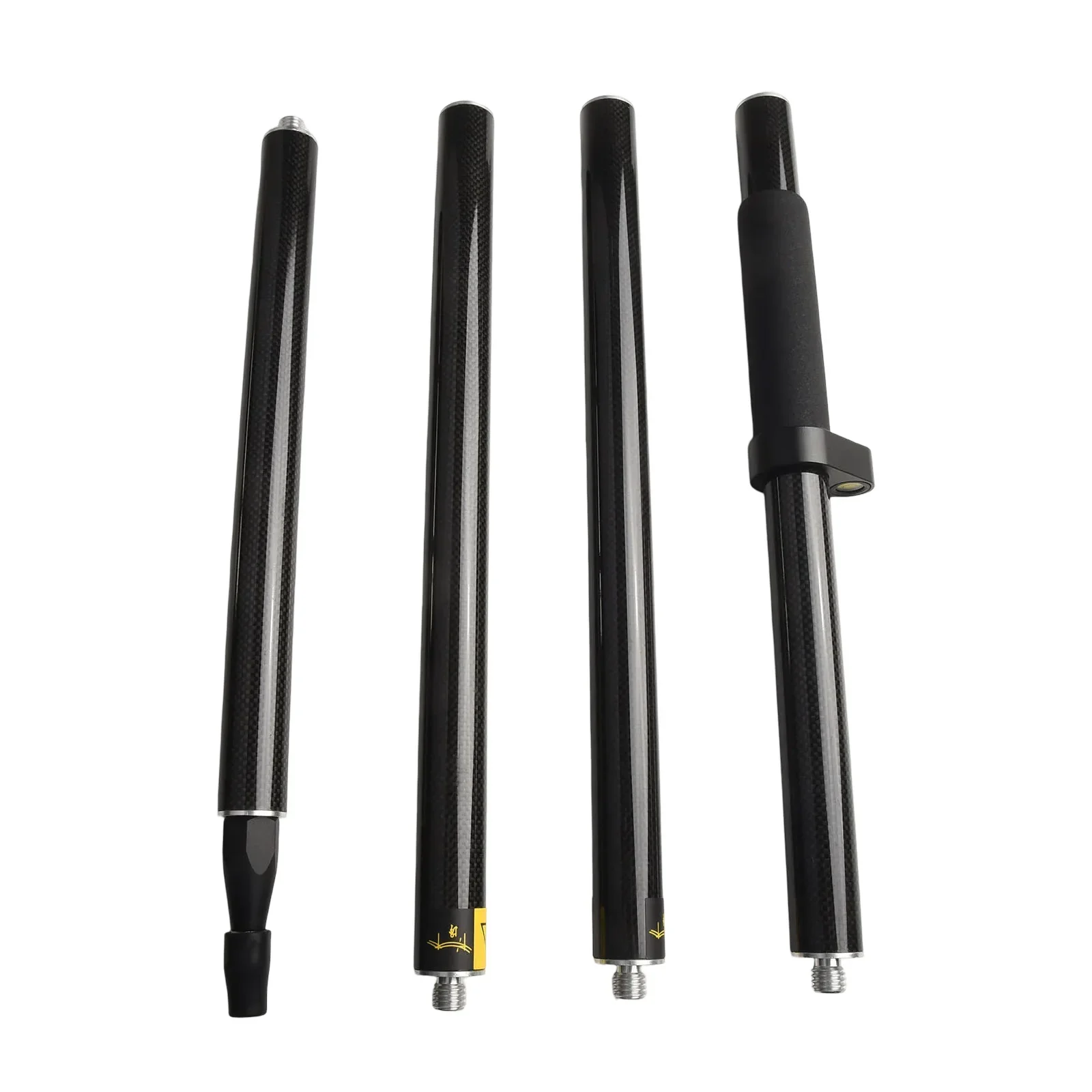 1.8M Carbon Fiber GPS Pole 4 Section 5/8 Thread GNSS Centering Rod For Surveying Mapping Measurement Tool
