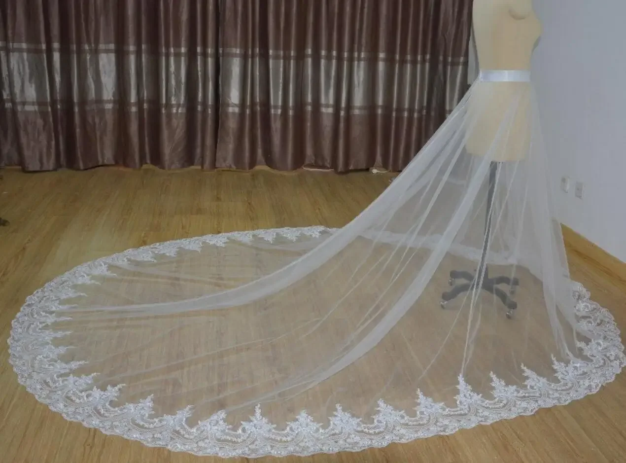 Custom Lace Tulle Detachable Bridal Wedding Train skirt ,Detachable Train for Wedding Dress