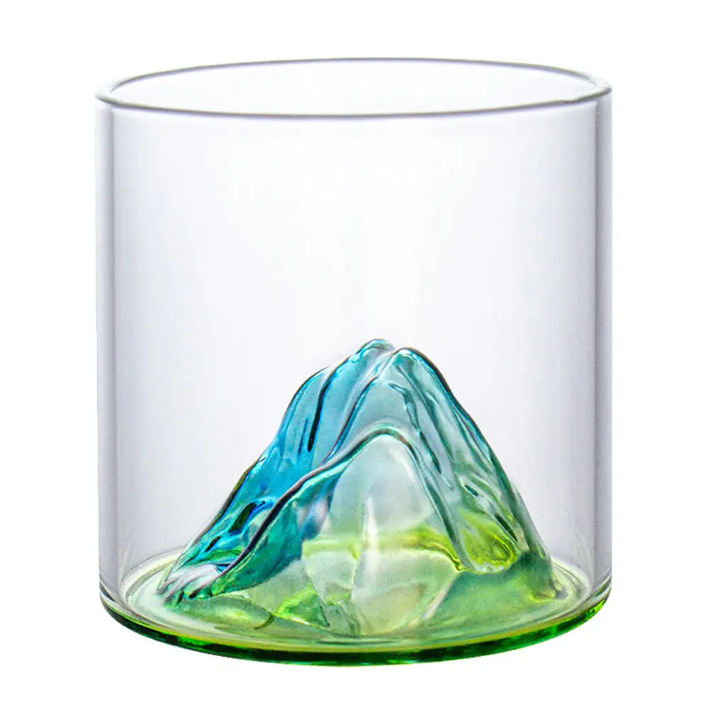 Glasses Cups for Party Colored Drinking Glassware Creative Colorful Drinkware Water Unique