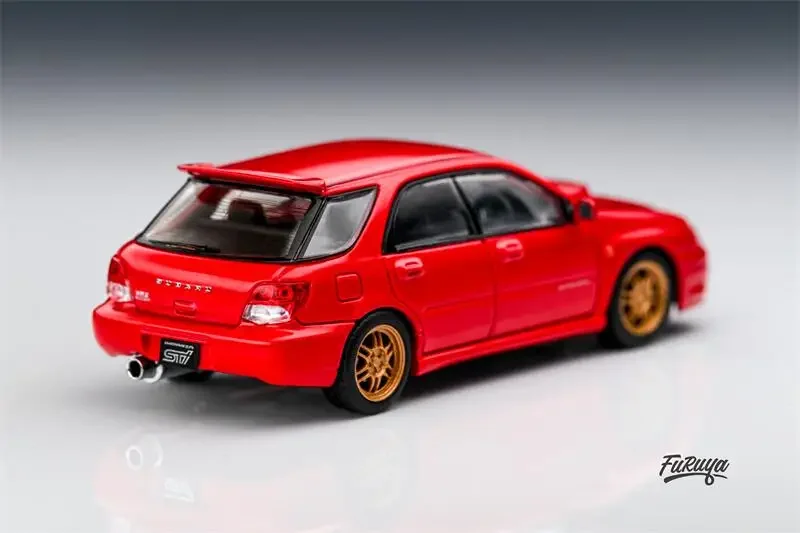 Furuya 1:64 Impreza WRX STi Sedan Mk2 GD / GG Bugeye / Blobeye limited999 Diecast Model Car