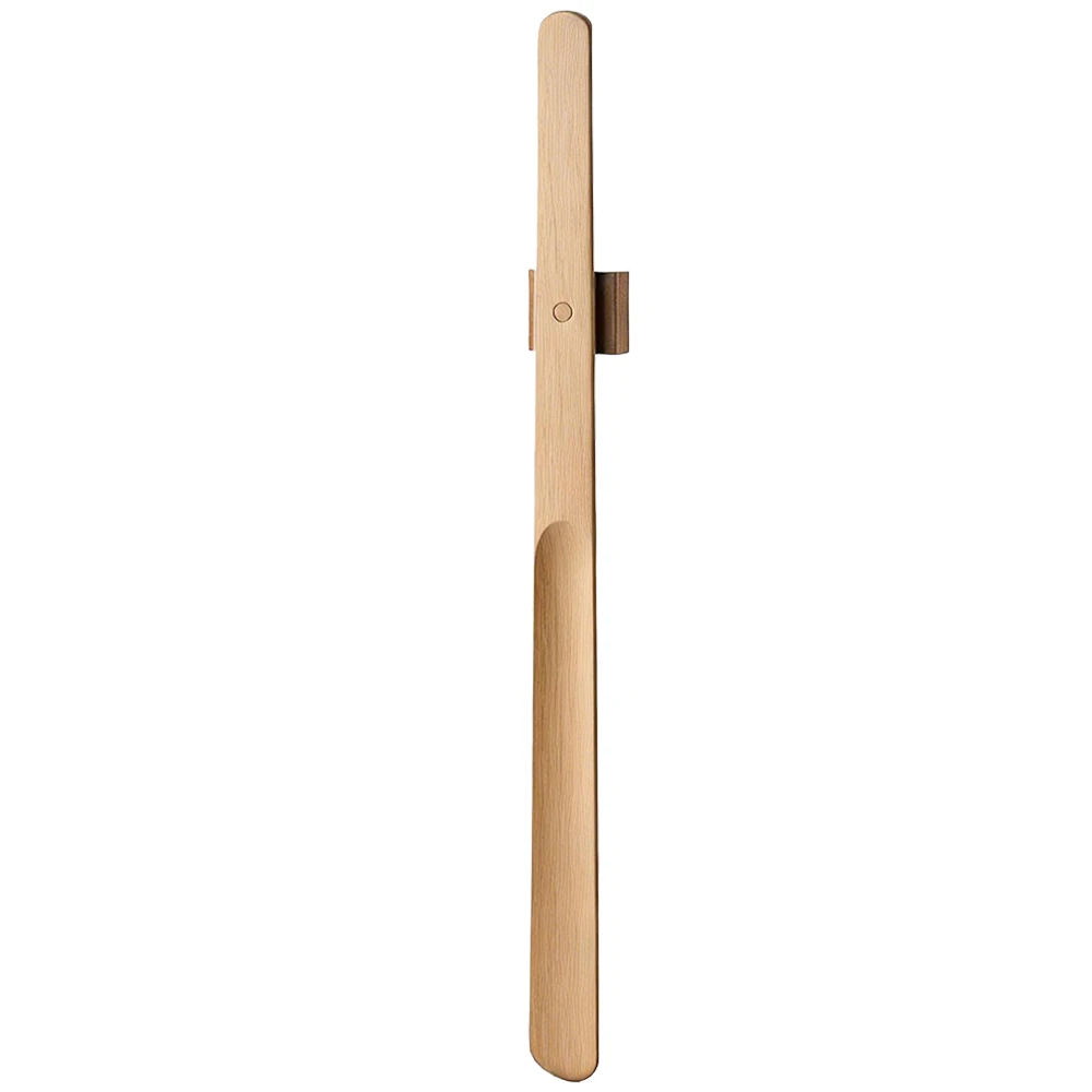 Premium Buchenholz Magnetischer Schuhlöffel 55cm - Luxuriöses Design, Magnetische Adsorption, Ideal für Senioren, Schwangere, Heimgebrauch