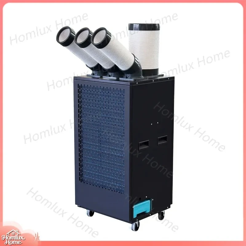 Portable Industrial Air Conditioner 12000 BTU Fixed Point Cooler for Workshop Garage Tent Home Office Warehouse Portable AC