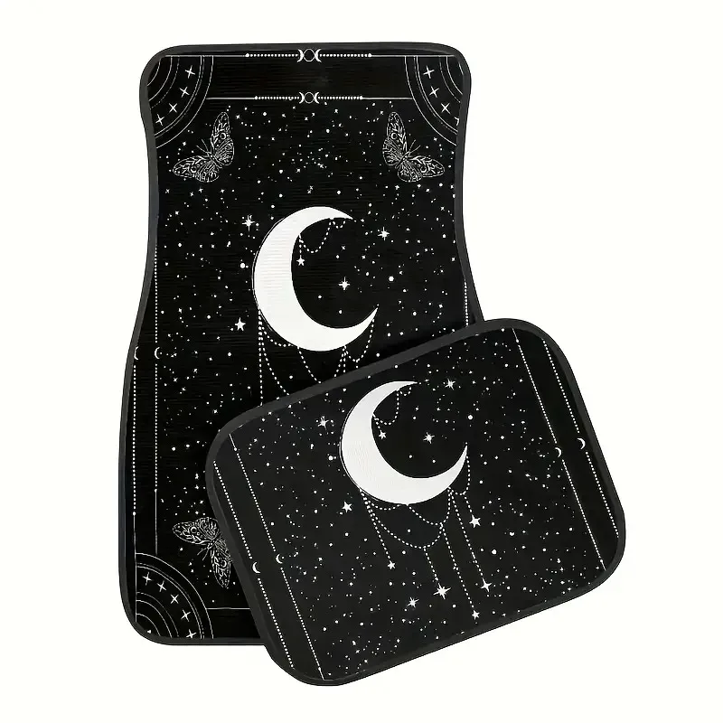 

Stylish Eye-Catching Car Floor Mats - 4pcs Set, Suitable For Sedans, SUVs, And Trucks, All-Weather Use, Ideal Interior Protectio