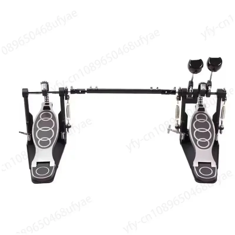 

Drum Kit Double Step Drum Kit Drum Set Step Thickened Zinc Aluminum Alloy Pedal Double Chain Tread Hammer Double Step