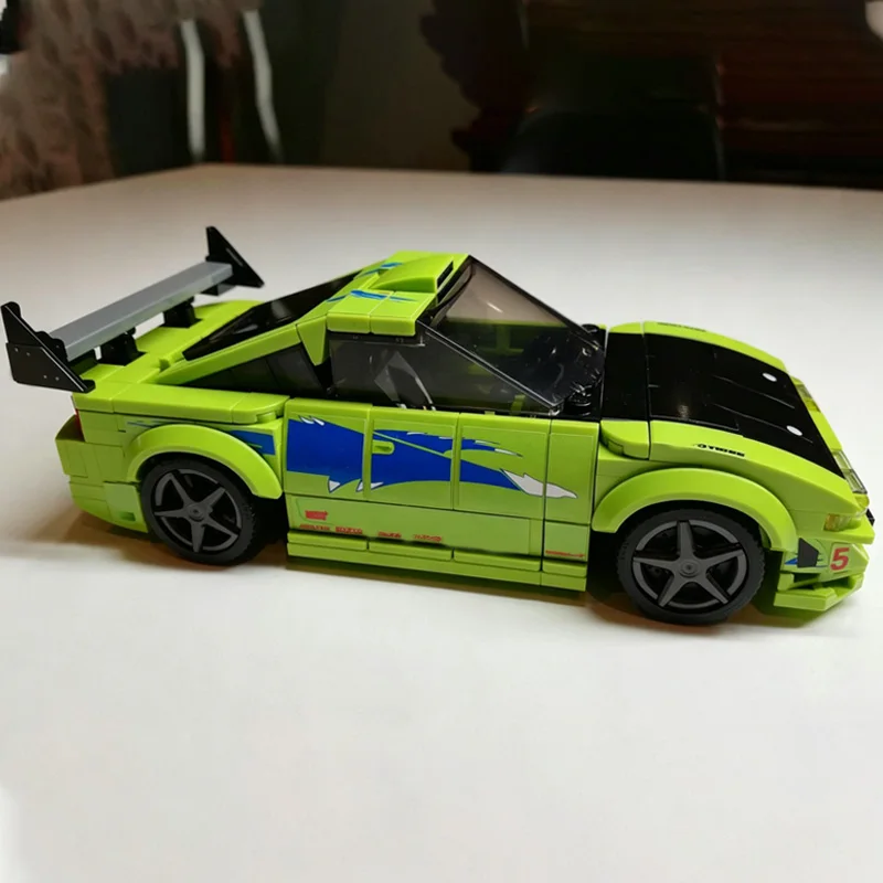 

Furious Movies Model MOC Building Bricks Eclipse Sports Car Modular Technology Gifts Holiday Assemble Children Toys Suit