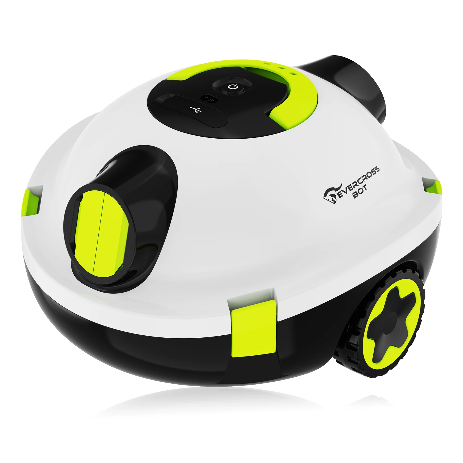 EVERCROSS BOT Y10 Zwembadrobots, 100 min vloerreiniging, 120 m 2 reinigingsgebieden, zelfparkeerfunctie, 180 μm filter