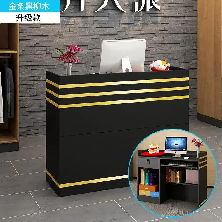 Small bar table creative small shop front desk shop bakery mother and baby beauty salon storage reception desk podium