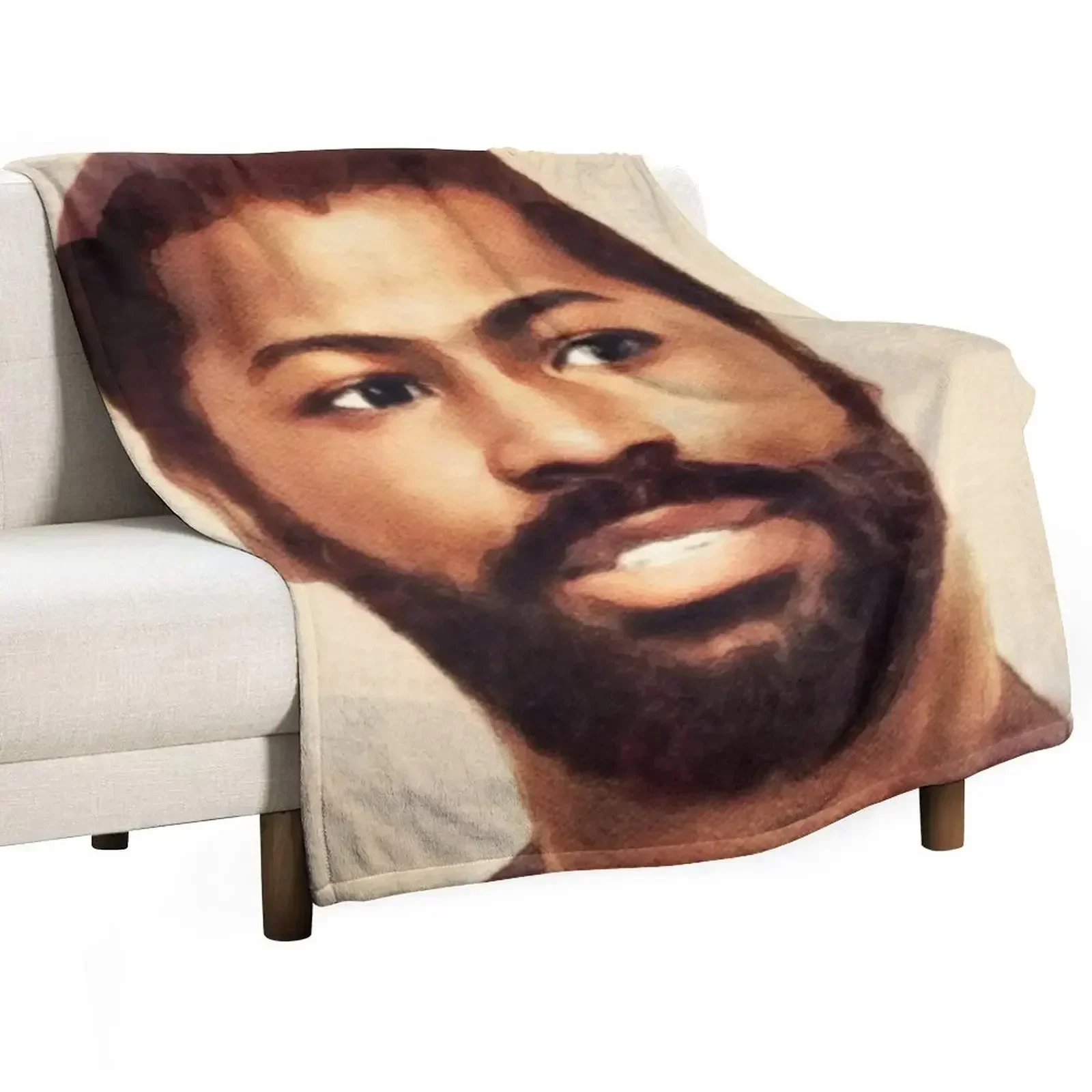 Teddy Pendergrass, Music Legend Throw Blanket Camping Blankets For Baby Soft Plush Plaid Personalized Gift Blankets