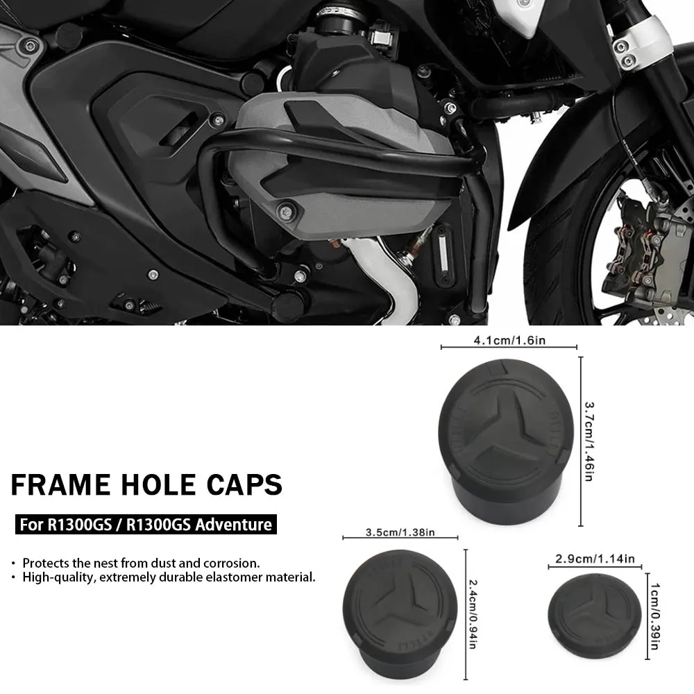 

Motorcycle Frame Cap For BMW R 1300 GS Adventure R1300 GS ADV R1300GS 2023 2024 2025 Accessories Frame Hole Cap Cover Plug