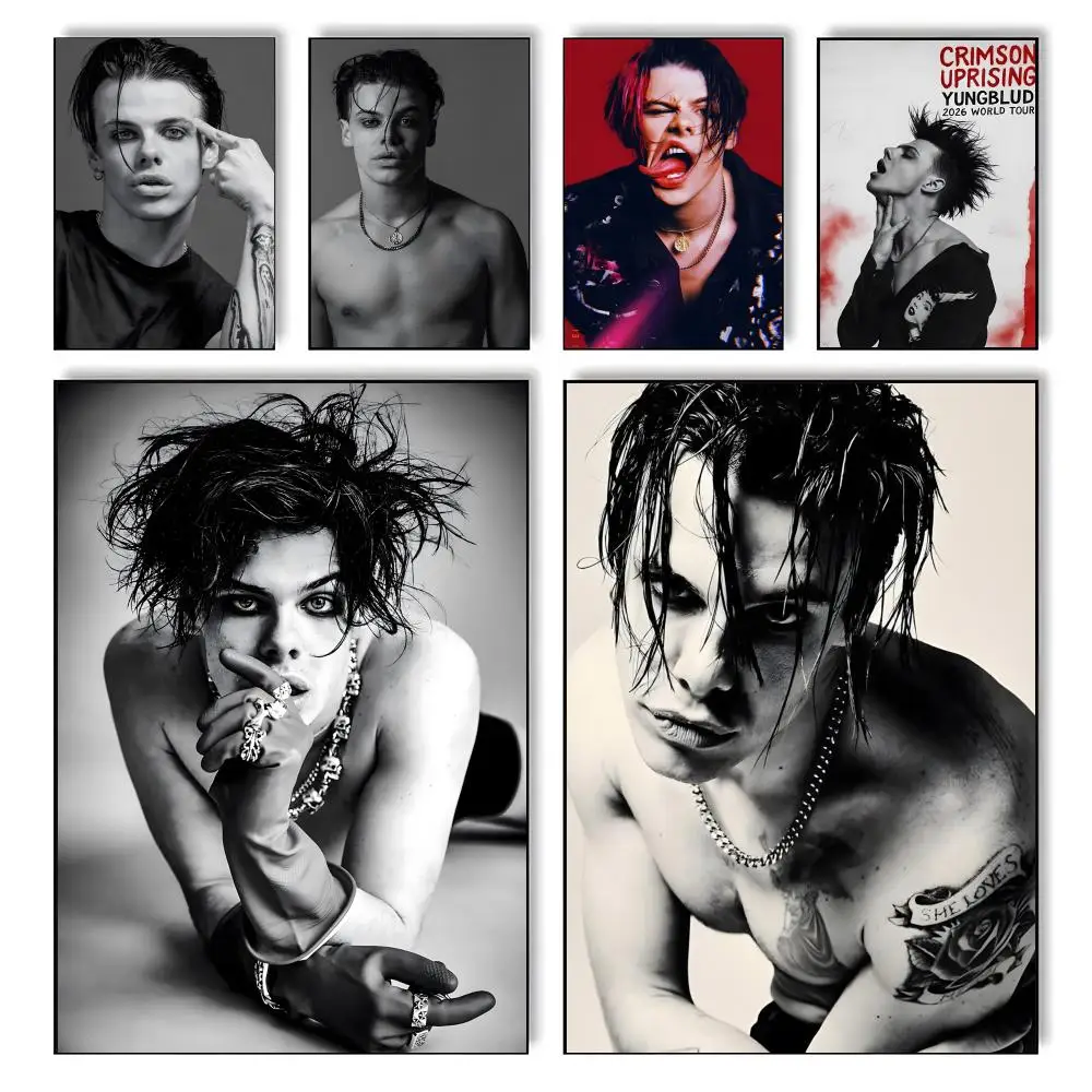 Poster High-definition posters, wall art for living room and home decor. Modern home and office decoration. Y-YUNGBLUD