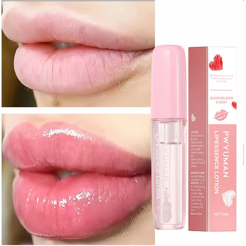 Suero regordete de labios Sexy, aumenta la elasticidad de los labios, aceite esencial voluminizador instantáneo, Reduce las líneas finas, reparación, nutre, belleza, cuidado de los labios