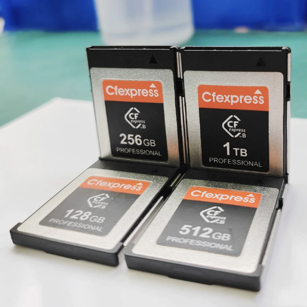 بطاقة ذاكرة CFE أصلية ، بطاقة CF Express ، 512GB ، 256GB ، 128GB ، 64GB ، XQD ، بطاقة ترقية لنيكون Z6 ، Z7 ، كانون R5 ، 1DX3
