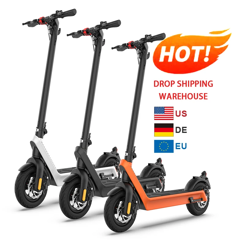 

Pro Model Adult Electric Scooter X9 500W/550W Powerful Folding Kick Skateboards 80km Range EU US Stock Off-Road X9 E-Scooter