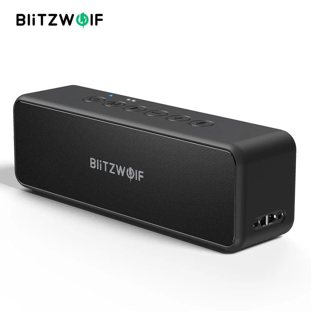 BlitzWolf WA4 30W Leistungsstarker Lautsprecher Echter Kabelloser Stereo-Sound 3600mAh Niederfrequenz Tragbarer Kabelloser Bluetooth-Lautsprecher