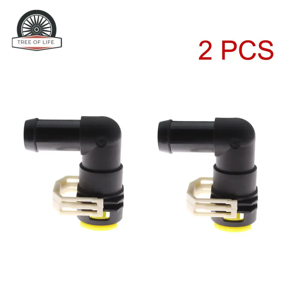 2 pcs B37F61240 B37F-61-240 Fit For 2007-2013 Mazda 3 CX-7 CX-9 Car Air Conditioning Heater Water Pipe Interface Connector