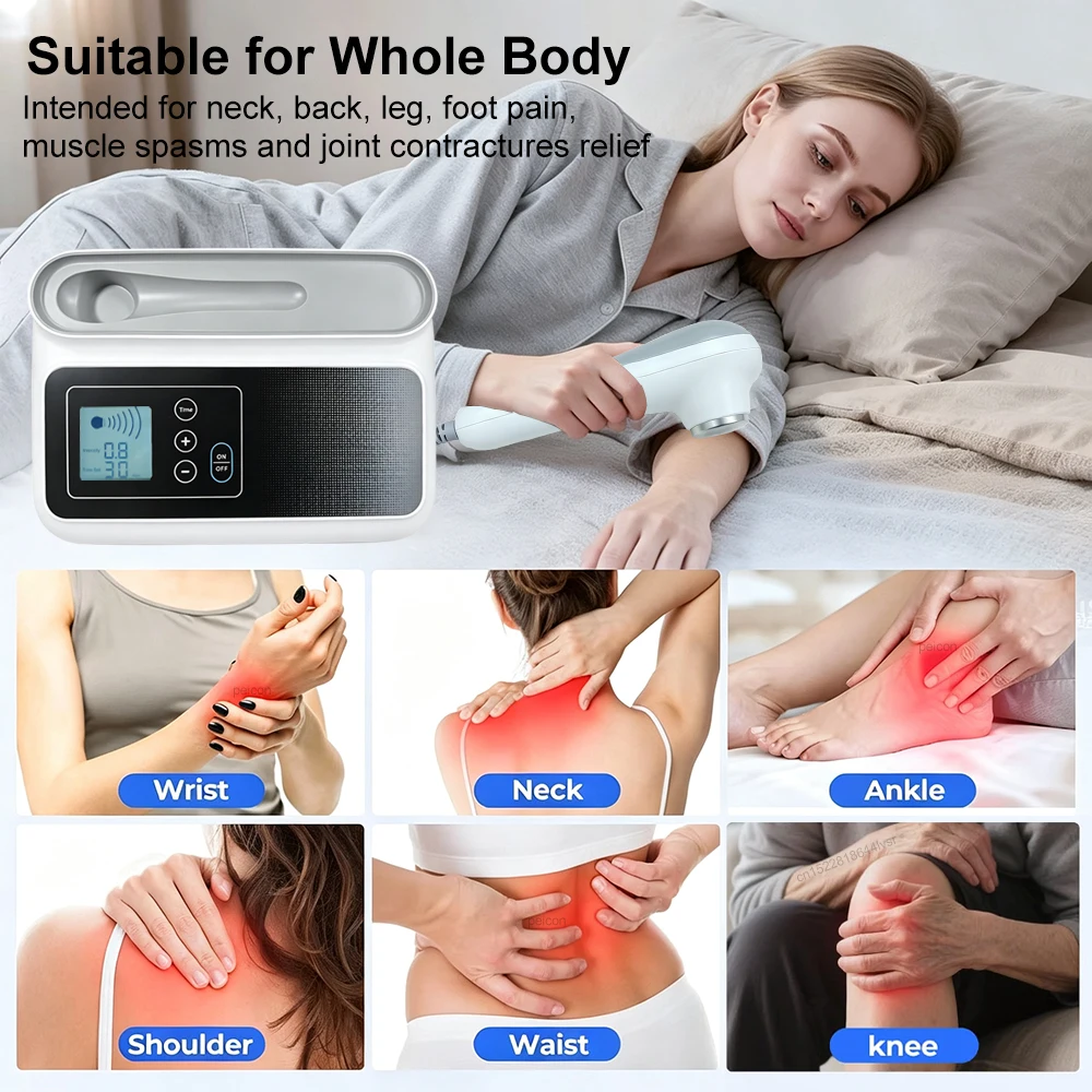 Ultrasonic Therapy Machine Home Use Portable Physiotherapy Machine Ultrasound Beauty Massage Device for Neck Shoulder Waist Knee