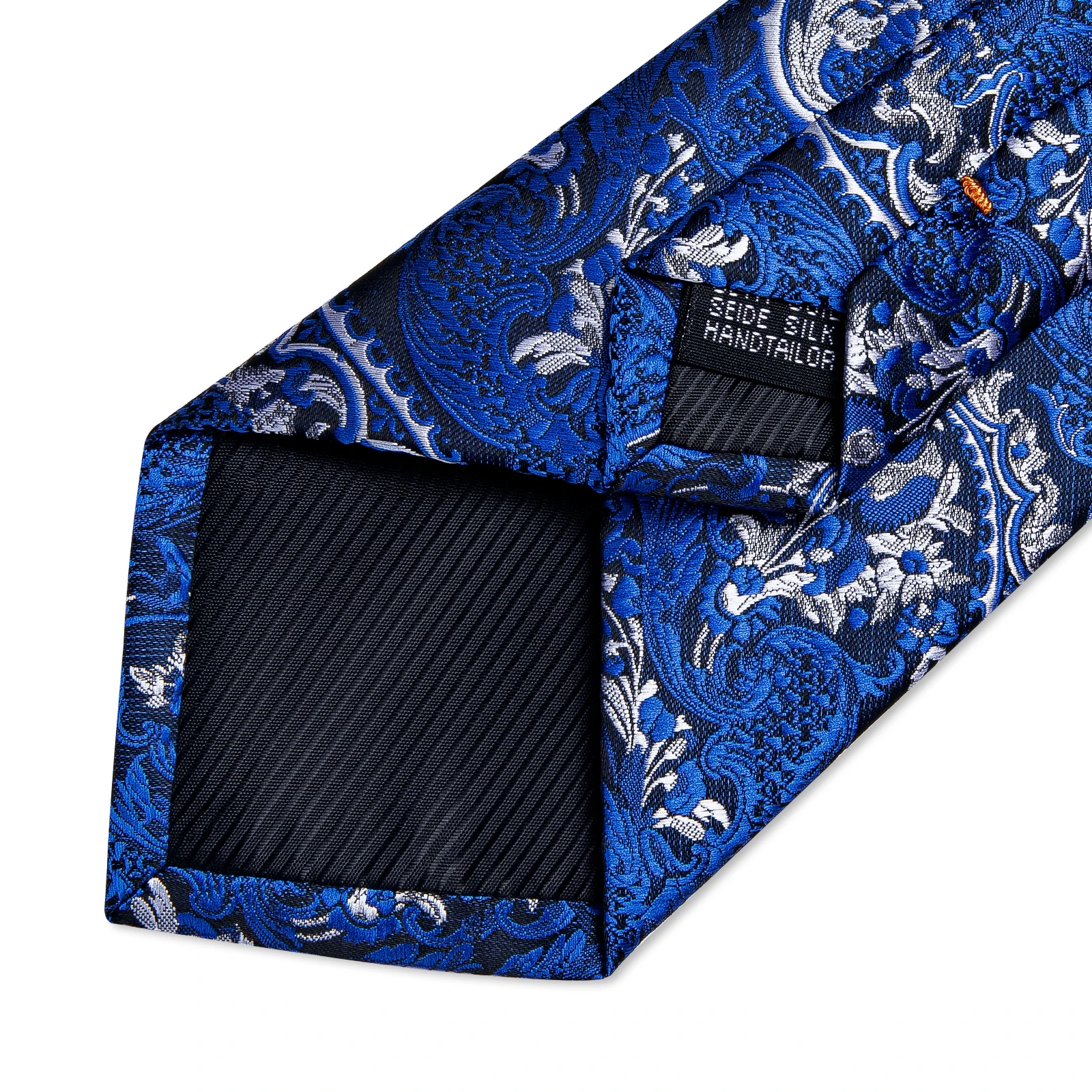 160 cm Langes Herren-Krawatten-Set mit Einstecktuch und Manschettenknöpfen, Hochzeits- und Party-Accessoires, Krawatten, Geschenk für Männer, Großhandel – Detail 11
