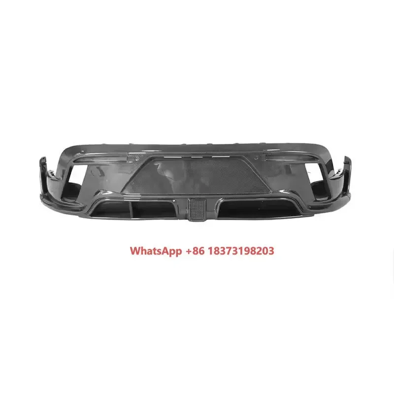 Auto Parts Rear Lip Rear Spoiler M Style Dry Carbon Fiber Body Kit Automotive Accessories for Porsche Taycan