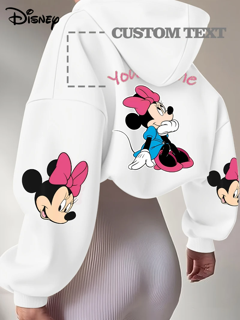 

Potdemiel женская винтажная толстовка с Микки Маусом-официальный черный пуловер в стиле ретро, толстовка, коллекционная одежда, подарок для женщин