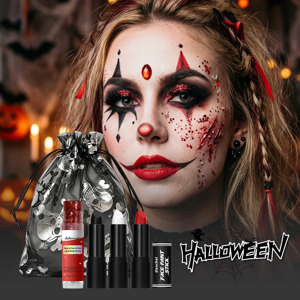 Body Paint Sfx - DANCHEL Horror SFX Makeup Kit Red