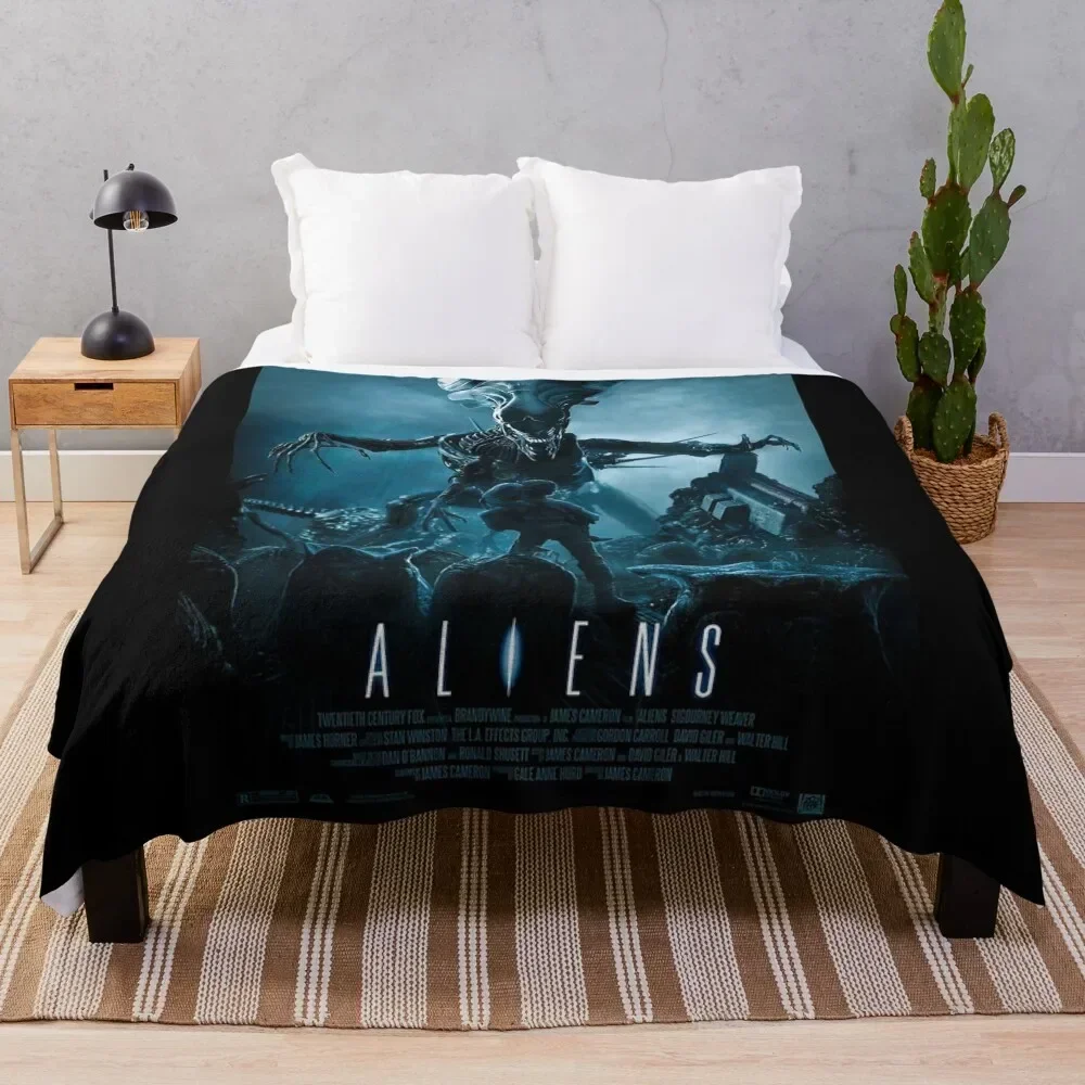 

Aliens (1986) Throw Blanket Blankets Sofas Of Decoration Sofa Throw cosplay anime Furrys Blankets