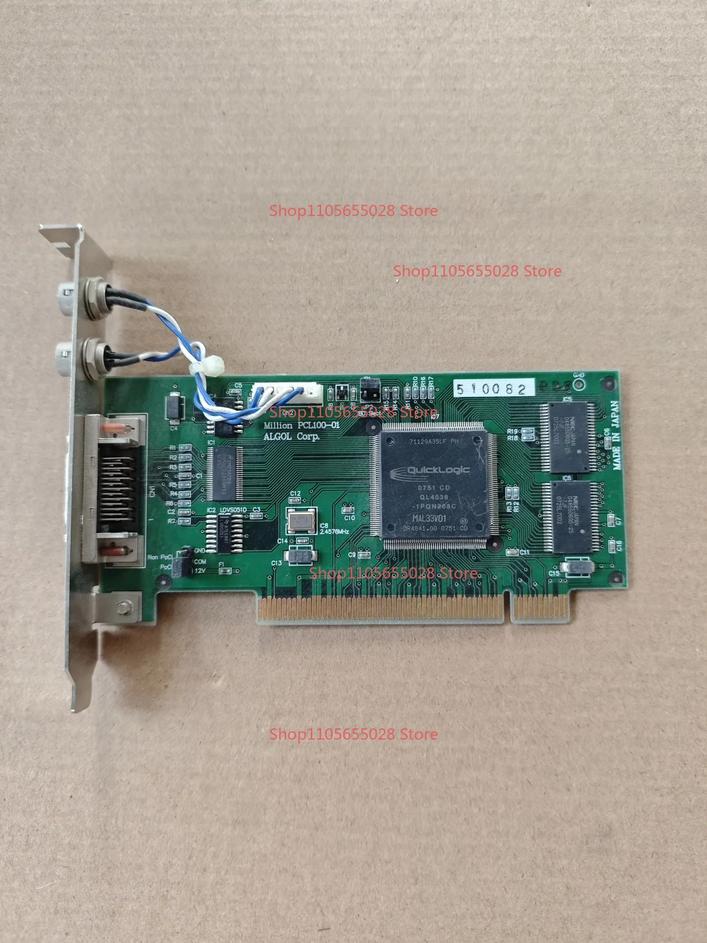 For Milton PCL100-01 Capture Card, PCI Interface, QuickLogic Chip