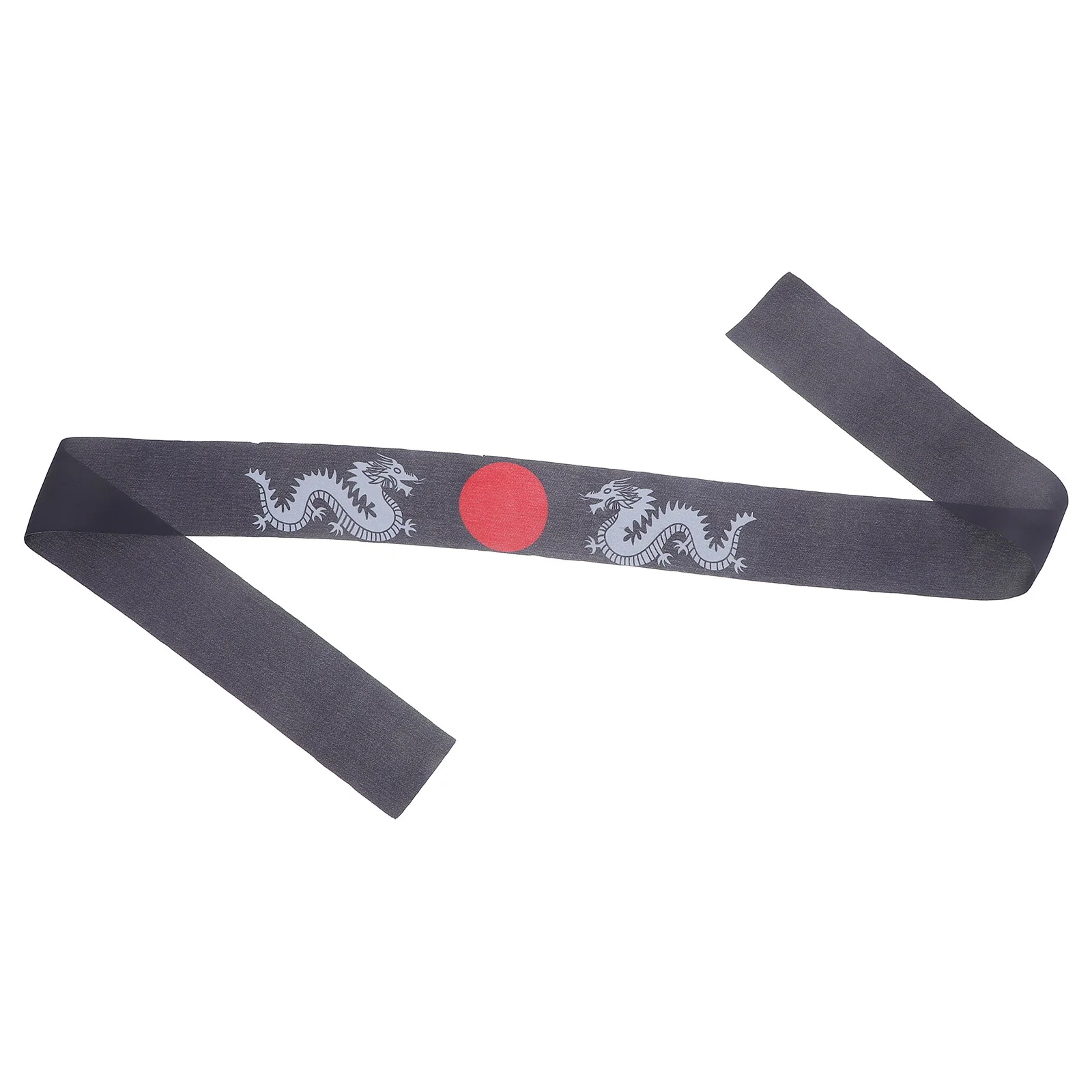 Samurai Turban Headband Japanese Karate Strap Japanese-style Supply Polyester Decorative Man Chef Training