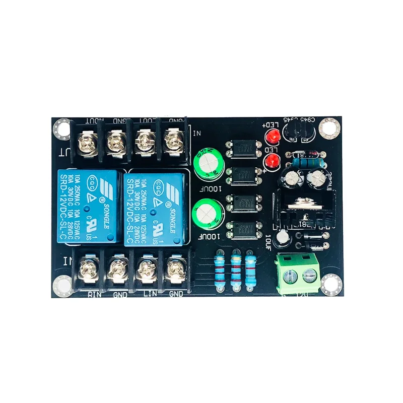 

Class D 2.0 Digital Power Amplifier Speaker Protection Board 300W Delay Relay Speaker Protection