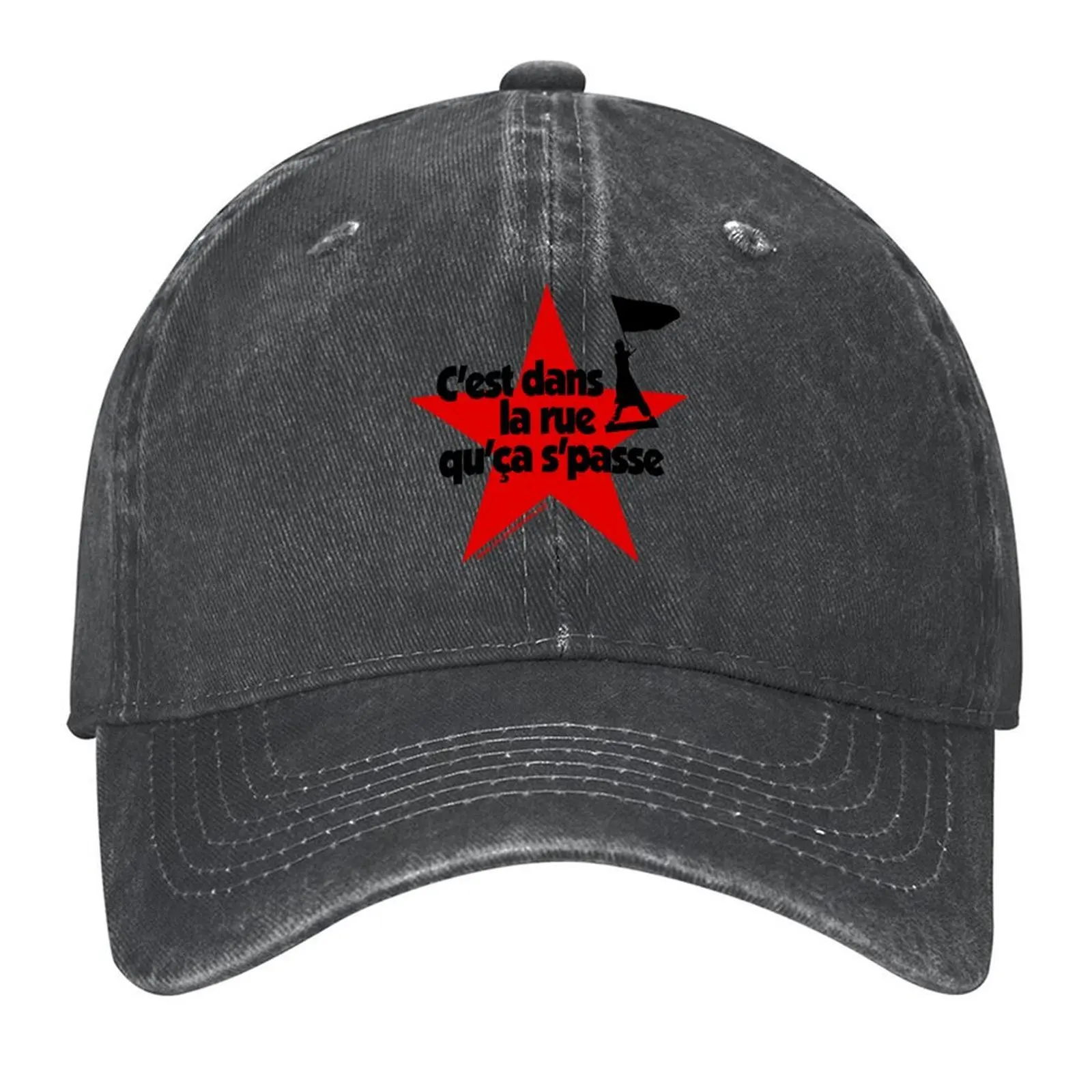 

C'est dans la rue qu' a s'passe Baseball Cap Anime Streetwear New In The Hat Hat Man Luxury Mens Hats Women's