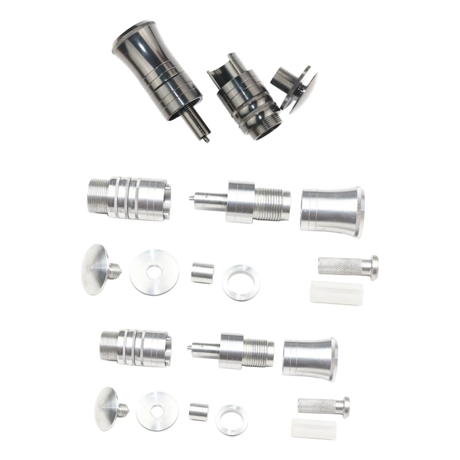 مقعد بكرة الصيد DIY، ملحقات قصبة الصيد DIY، معدنية، احترافية