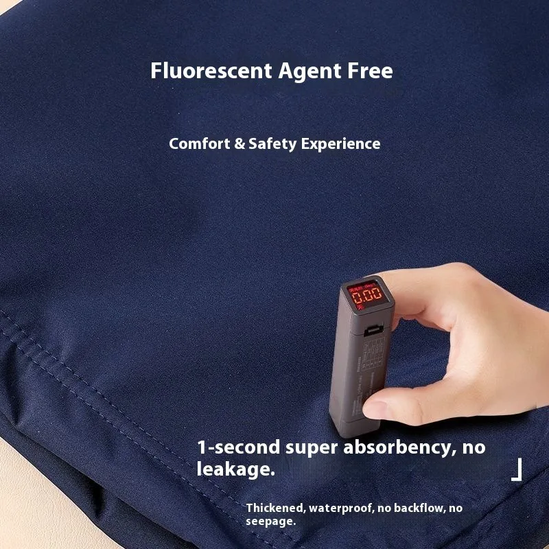 Ropa interior lavable y reutilizable para incontinencia, pantalones cortos para adultos y ancianos, impermeables, a prueba de fugas, pantalones con almohadilla para cama, Control de vejiga, comodidad nocturna