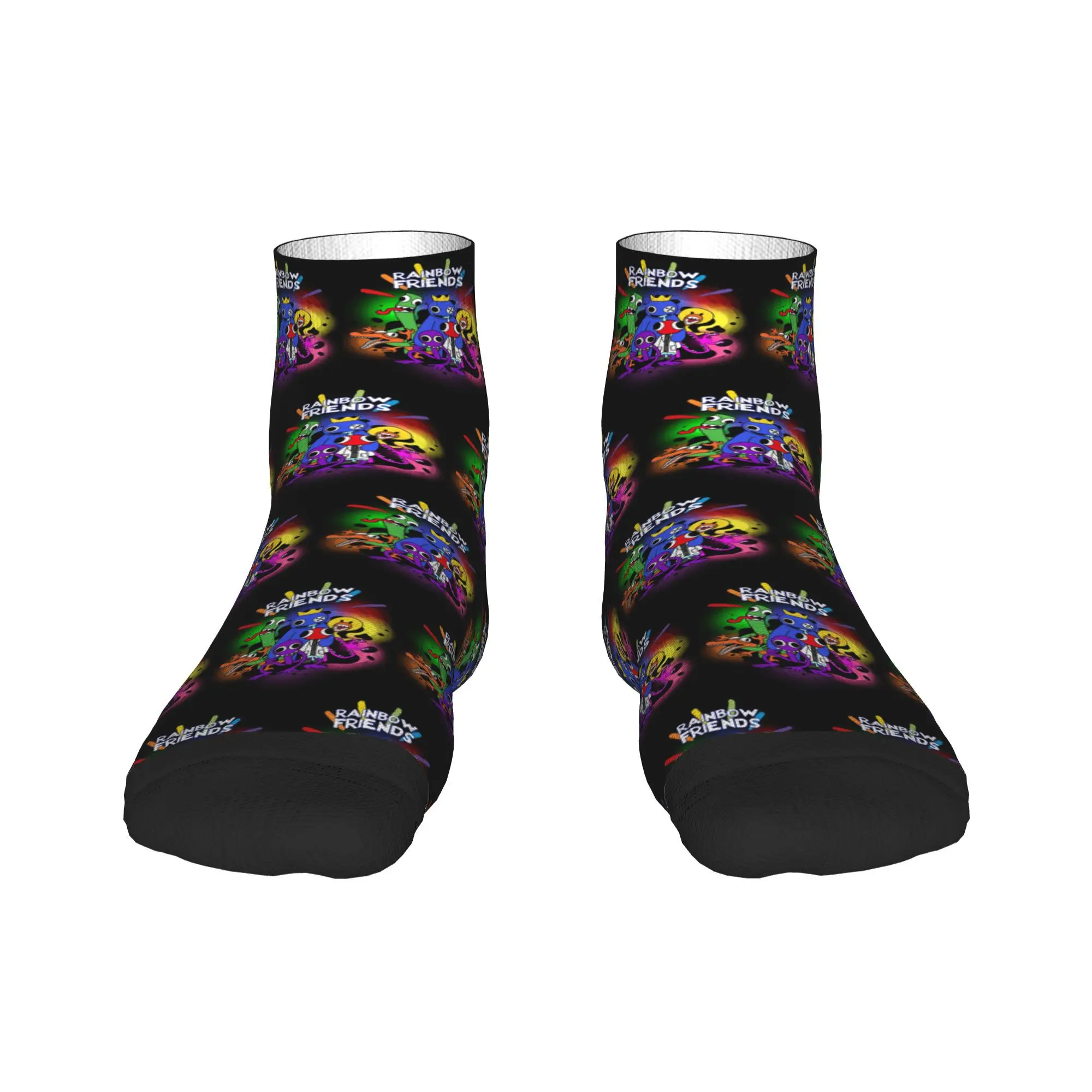 Rainbow Friends Characters Socks Harajuku High Quality Stockings All Season Socks Accessories for Man's Woman's Christmas Gifts