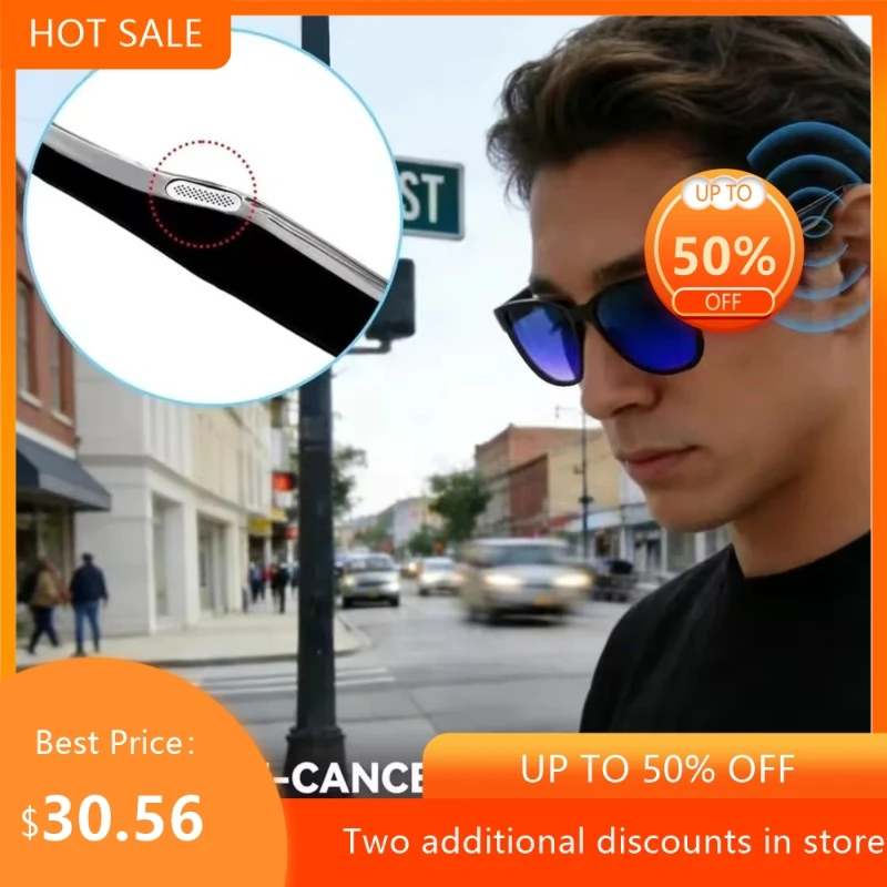 

Touch Color Change Smart Glasses AI Translation Voice Wake-Up Dual Mic Noise Reduction Bluetooth Music IP65 Waterproof Hot 2026