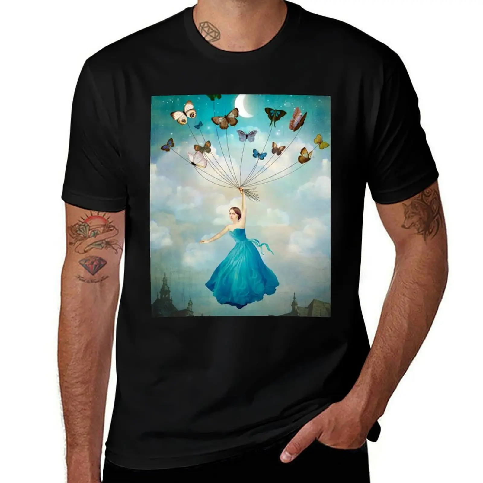 

Leaving Wonderland T-Shirt Christmas Casual Tee Shirt
