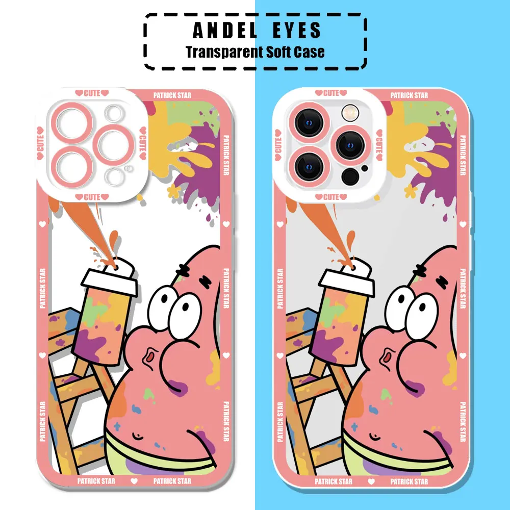 SpongeBob Patrick Star Couple Phone Case For Infinix Note 40PRO 30 30 12 Vip 12G96 11 10 Tecno Camon 30 20 19 Pova 6 5 PRO Cover