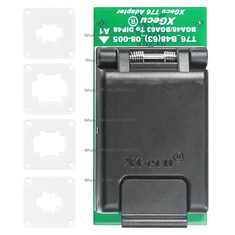 XGECU BGA48 BGA63 to DIP48 Two in One Adapter B48 63 08 005 New Dual Head Probe Holder