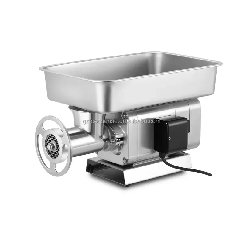 Electric Meat Grinder Stainless Steel High Power Food Processor Mincer Sausage Stuffer Kitchen Appliance for Beef Pork