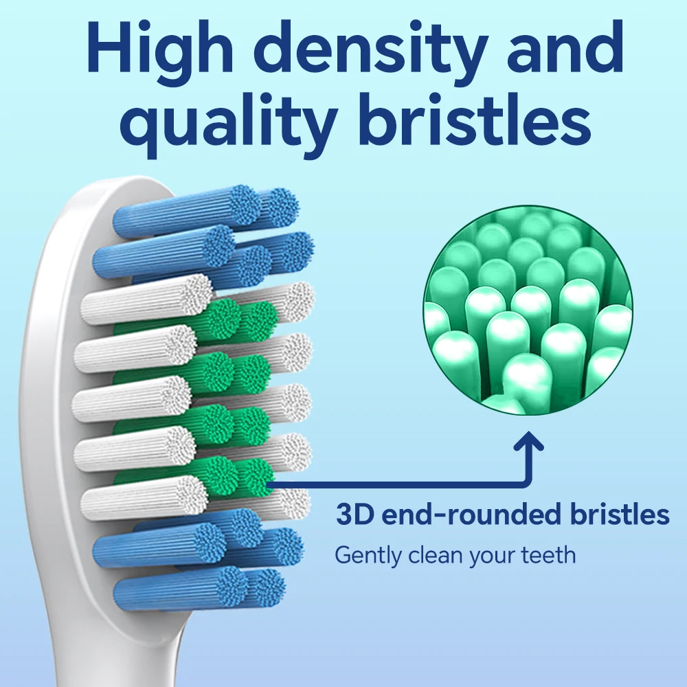 Compatible with Philips Sonicare Electric Toothbrush Replacement Brush Heads, Professional Toothbrushes Head for 4100 1100 5300 gallery 2