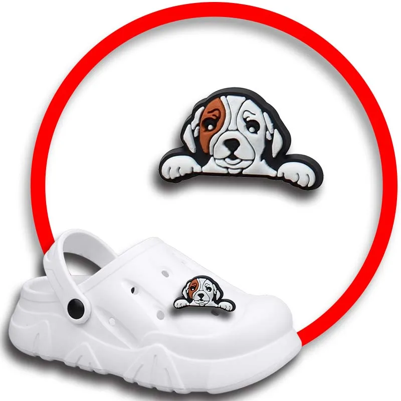 Crocs e tamancos Pins para Mulheres e Homens, Dog House, Amuletos de Sapato, Acessório Decorações, Emblemas para Crianças, Sandálias Crocs