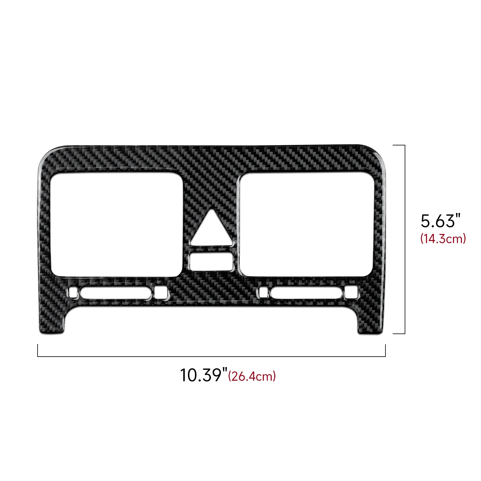 For VW Jetta V Golf V MK5 R32 GTI Plus Variant, Central Air Outlet Panel, Carbon Fiber Interior Sticker, Car Trim Accessories - view 2
