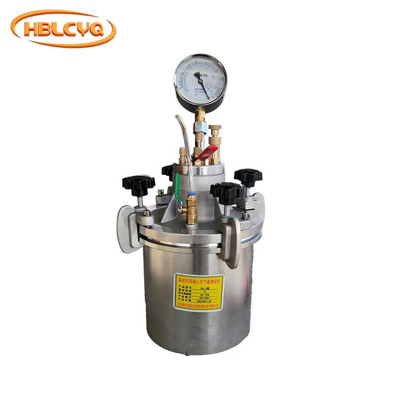 

Измеритель содержания воздуха в бетоне с прямым показанием показателей для лабораторий и гражданского строительства