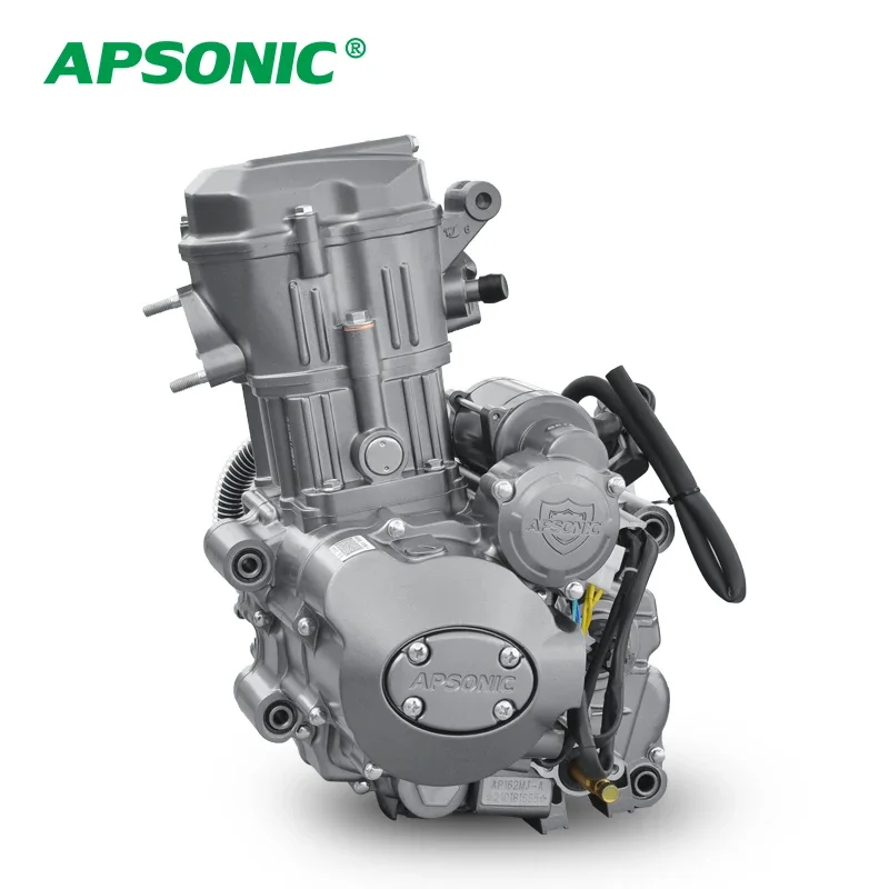 Water-cooled 200CC 4 stroke motorcycle engine parts piston engine assembly for apsonic