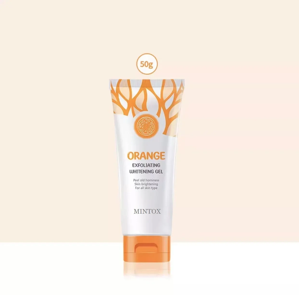 Oranje Exfoliatie Peeling Gel Reinigende Poriën Verhelderen En Stralen Zachte Exfoliatie Mee-Eter Exfoliërende Gel Peeling