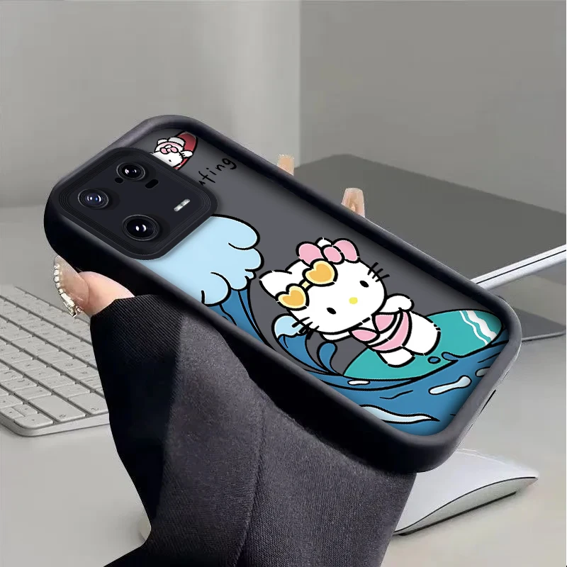 Hello Kitty Pochacco Case for Xiaomi Mi 14 13 13T 12 12T 11 11T Pro Lite 12X 12S POCO F6 F5 X5 X3 NFC Soft Silicone Cover Funda image 3