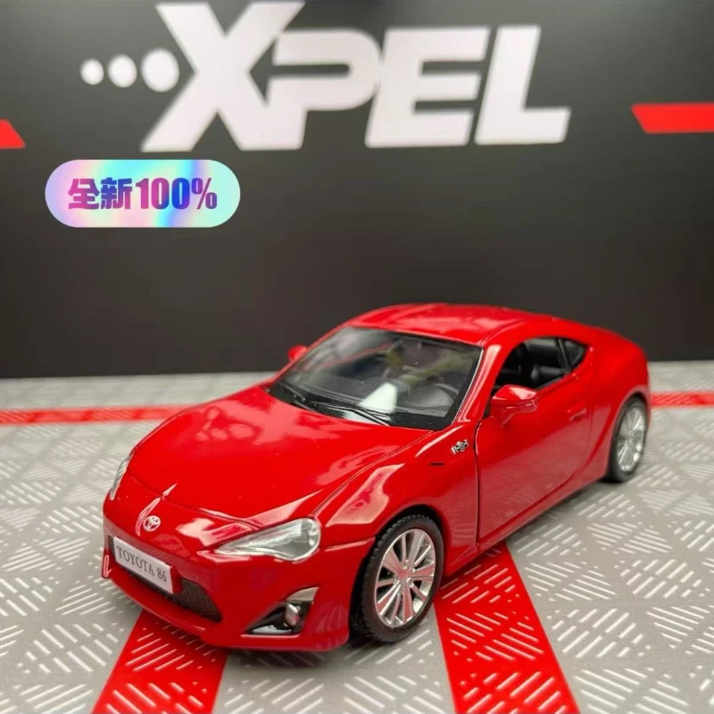 1:36 トヨタ GT86 合金スポーツカーモデル ダイキャストメタル トラック レーシングカー 車両モデル シミュレーション ミニチュアスケール キッズ おもちゃ ギフト