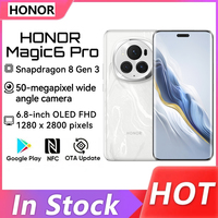 Original Honor Magic 6 Pro 5G Mobile Phone Snapdragon 8 Gen 3 Android 14.0 OTA 6.8\