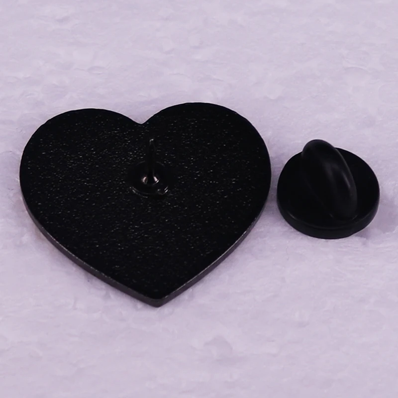 One Love Heart enamel pin Bobs Marley Inspired badge Gifts Reggae music jewelry