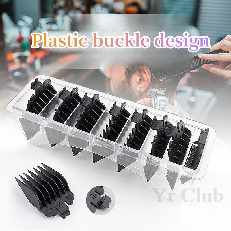 8/10Pcs/Set Limit Comb For WAHL Hair Clipper Guards Barber Shop Electric Clipper Positioning Caliper Cutting Guide Combs Y0614